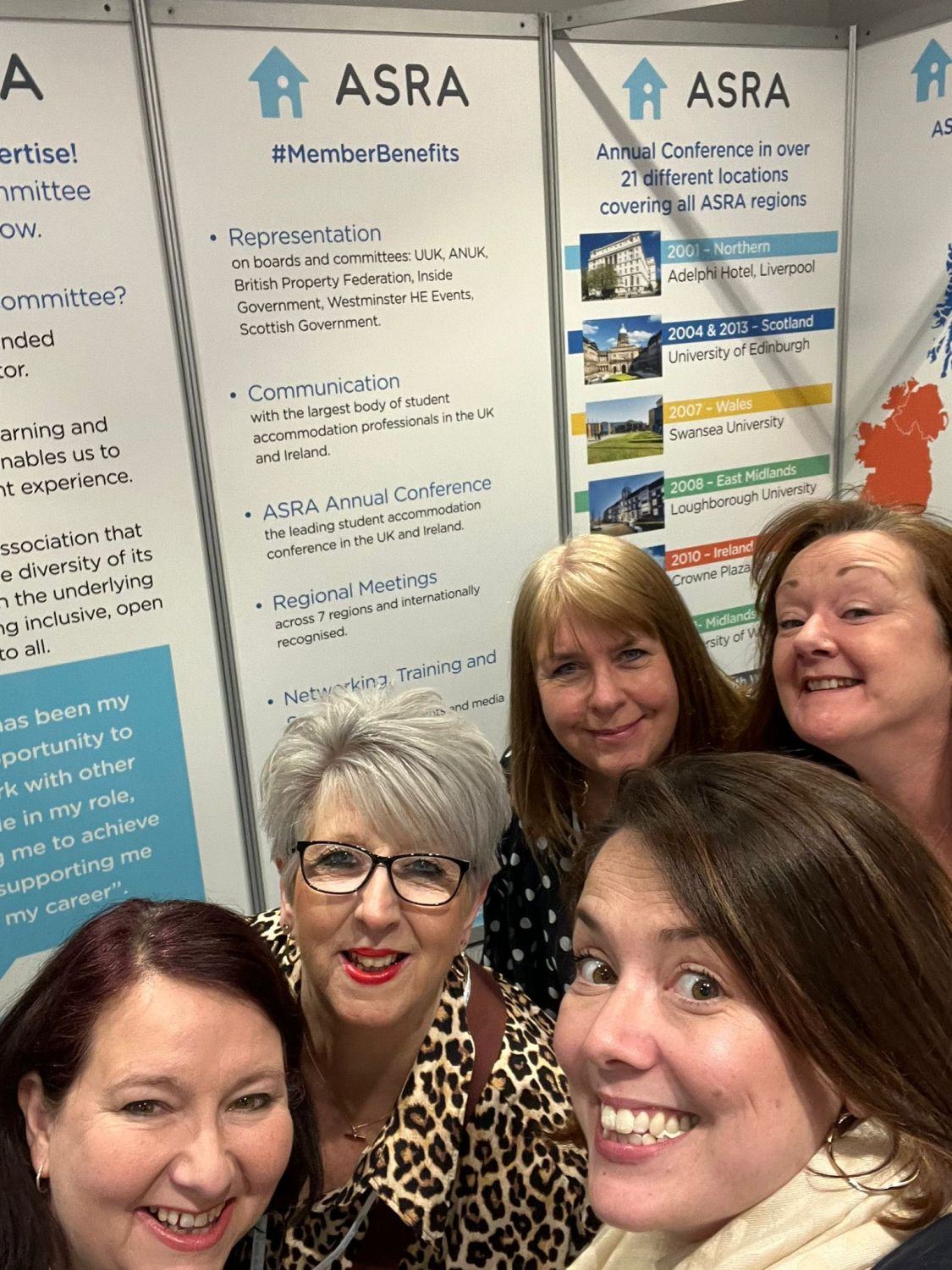 A group of 5 ASRA members